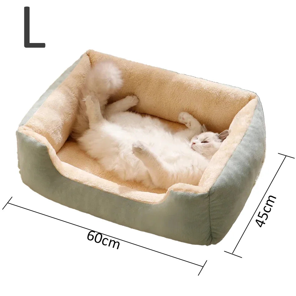 Cozy Pet Bed Basket
