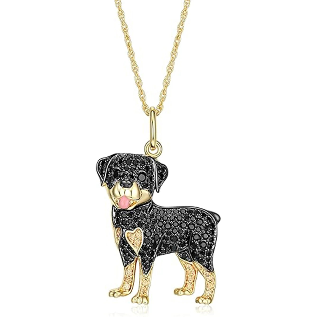 Dog Lover Pendant Necklace