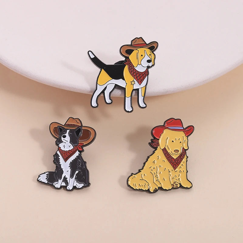 Funny Animal Lapel Pins
